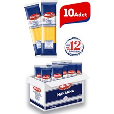 Mutlu Makarna Spagetti Makarna 500G / 10 Adet