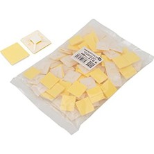 Cekar Store Monte Lua Yapışkanlı Kroşe (100'LÜ) - 28X28 mm