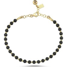 Seval Kuyumculuk Siyah Dorikalı Bileklik