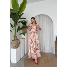 Periliçekeçe Rıth Midi Elbise