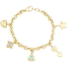 Genola Gxö Koleksiyonu Altın Tasarım Bileklik