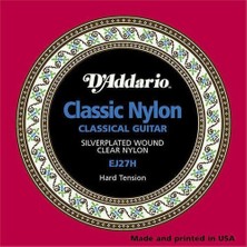 D'Addario Daddario Ej27H Hard Tension Klasik Gitar Tel