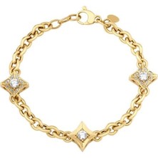 Genola Yıldızı Altın Bileklik