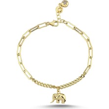 Seval Kuyumculuk Charmlı Altın Bileklik