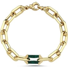 Seval Kuyumculuk Mineli Altın Bileklik