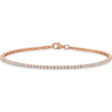 Seval Kuyumculuk Rose Altın Suyolu 1 mm