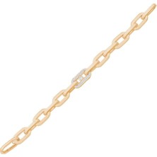 Ema Jewellery Italyan Tasarım Taşlı Altın Bileklik