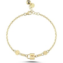 Seval Kuyumculuk Altın Kilit Bileklik