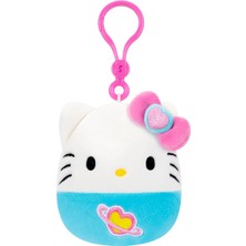 Squishmallows Hello Kitty Serisi Klipsli - Hello Kitty 9 cm SN013