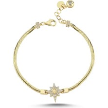 Seval Kuyumculuk Kutup Yıldızı Altın Bileklik