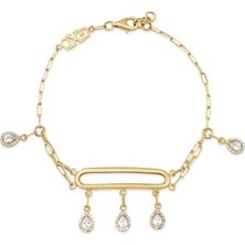 Genola Gxö Koleksiyonu Altın Tasarım Bileklik