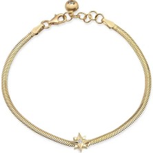 Seval Kuyumculuk Kutup Yıldızı Balıksırtı Altın Bileklik