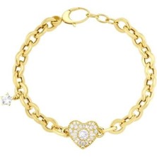 Genola Altın Taşlı Tasarım Bileklik