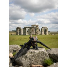 fyne Toothless Ejderhanı Nasıl Eğitirsin? Kahverengi Sırtlı Premium Büyük Dişsiz