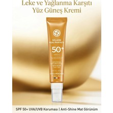 Yves Rocher Spf 50+ Yüz Güneş Kremi Yağlanma Karşıtı Leke Önleyici Mat Etki 40 ml
