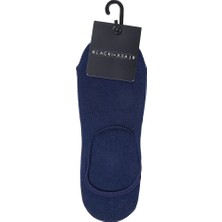 Black On Black Lacivert Erkek Babet Çorabı YMR002