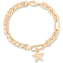 Ema Jewellery Italyan Gurmet Yıldız Bileklik