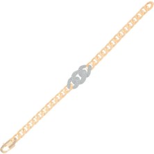 Ema Jewellery 7mm Tasarım Gurmet Altın Bileklik