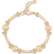 Ema Jewellery Silindir Top Top Bileklik