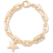 Ema Jewellery Italyan Tasarım Taş Detaylı Yıldız Bileklik