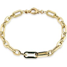 Seval Kuyumculuk Renk Mineli Altın Bileklik