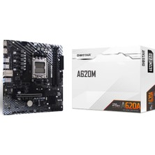 Biostar A620MT-E Amd Am5 Ddr5 6000 HDMI Dp M2 Matx