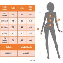 Periliçekeçe Kadın Uzun Kollu Yuvarlak Yaka Etek Ucu Şerit Detaylı Kısa Dokuma Elbise