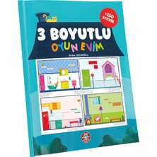 Çocuk Akademi 3 Boyutlu Stickerlı Oyun Evim