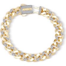 Ema Jewellery 9 mm Taşlı Gurmet Bileklik