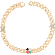 Ema Jewellery Renkli Yonca Gurmet Bileklik