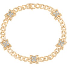 Ema Jewellery Taşlı Çiçek Gurmet Bileklik