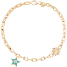 Ema Jewellery Yıldız Şans Tasarım Bileklik