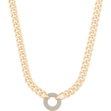 Ema Jewellery Taşlı Halka Gurmet Zincir