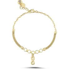 Seval Kuyumculuk Altın Sonsuzluk Bileklik