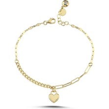 Seval Kuyumculuk Altın Kalp Bileklik