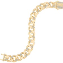 Ema Jewellery 13MM Taşlı Gurmet Bileklik