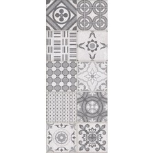 Ege Seramik 200X500 Genesıs Patchwor Grı - 1 Kutu 1. M2