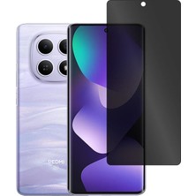 Microcase Redmi Note 15 5g Privacy Gizlilik Filtreli Tam Kaplayan Tempered CAM-AL3125