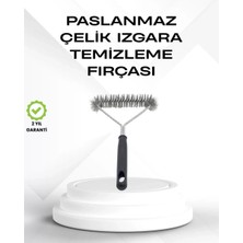 Nemere Ithalat Tel Izgara Temizleme Fırçası Bbq Sonrası Kolay Temizlik