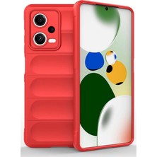 Die Grup  Xiaomi Poco X5 5g Kılıf Optimum Silikon - Kırmızı