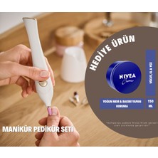 Tchibo Manikür Pedikür Seti, Kurutuculu - Nivea Krem Hediyeli