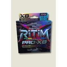 Anchor Ritim X8 Pe 150 mt X8 Pe Multicolor Ip Misina