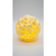 My Craft 3D MYCRAFT3D Mercan Tasarım Işıklı Obje - Estetik Bulut Gece Lambası