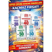 Anla Kazan Yayınları 2026 Kpss Ultra Serisi Deneme Seti Tüm Dersler Coğrafya, Tarih, Matematik, Vatandaşlık, Türkçe Süper Data Seti