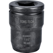 Torc-Tech 46MM M30 1.1/2" Altıköşe Ağır Lokma [H:100MM] Kısa Tip HLM46FI