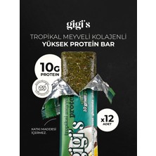 Gigis Food 12'li Tropik Meyveli Kolajenli Protein Bar Paketi