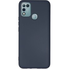Die Grup  Infinix Hot 10 Play Kılıf Nano Içi Kadife Silikon - Lacivert
