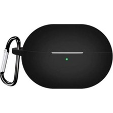 Prolysus Huawei Freebuds Pro 5 Kılıf Yumuşak Silikon Kulaklık Koruma Kabı Kılıfı Siyah