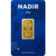Nadir Gold 24 Ayar 10 Gram Külçe Altın (1 Adet 10 Gram Külçe Altın )