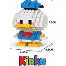 Kinku Kutulu Block-Puzzle-Yapboz-3d Zeka Geliştiren-Mini Sevimli Figürler Minyatür